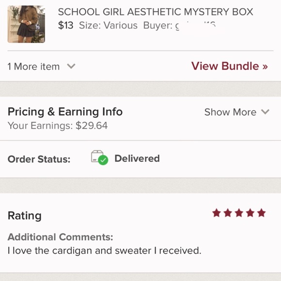 SCHOOL GIRL AESTHETIC MYSTERY BOX - Picture 6 of 16